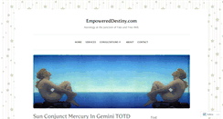 Desktop Screenshot of empowereddestiny.com